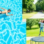 Pływanie na basenie, jazda na rolkach i skakanie na trampolinie jako skuteczne sposoby na odchudzanie bez obciążania stawów
