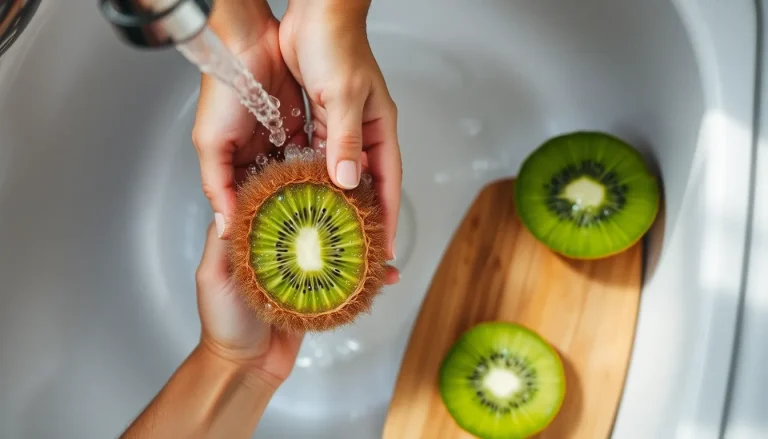 Read more about the article Czy można jeść kiwi ze skórką? Korzyści, wartości i jak jeść